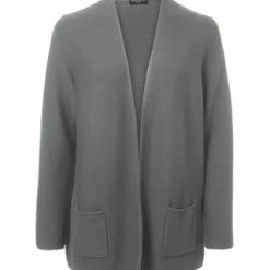 VIA APPIA -DUE- Strickjacke Schiefer