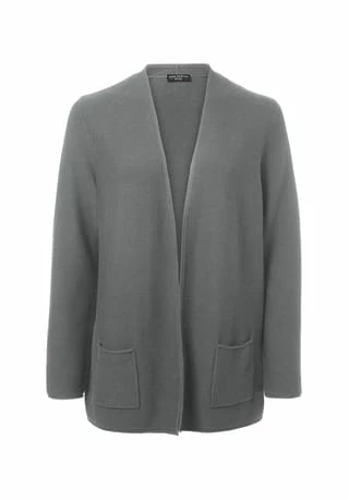 VIA APPIA -DUE- Strickjacke Schiefer