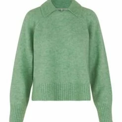 SECOND FEMALE Pullover, Strick, Für Damen LAUREL GREEN