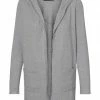 VERO MODA® Cardigan, Kapuze, Taschen, Für Damen 178994 LIGHT GREY