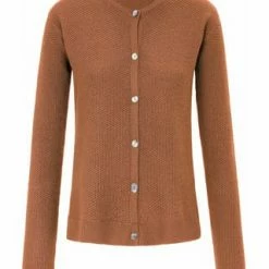 Peter Hahn Strickjacke New Wool Kastanie-m