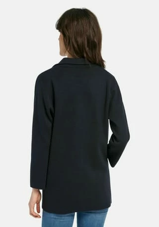 Peter Hahn Strickjacke Cardigan Marine – Bild 4