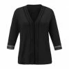 ANNA AURA Shirtjacke Cardigan Schwarz