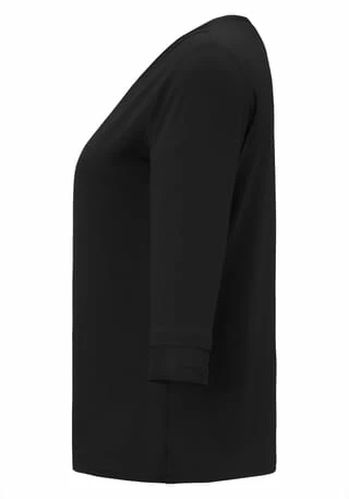 ANNA AURA Shirtjacke Cardigan Schwarz – Bild 3