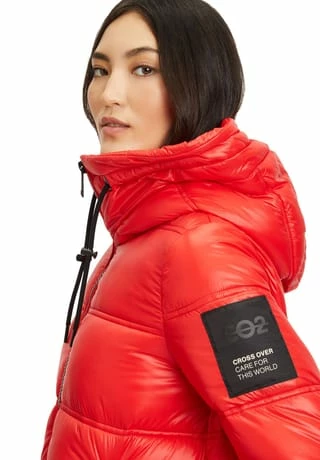 BETTY BARCLAY Steppjacke Mit Kapuze Fiery Red – Bild 6