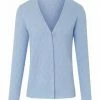 Peter Hahn Strickjacke Cotton Hellblau