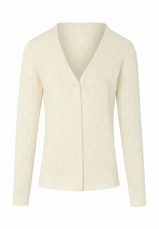 Peter Hahn Strickjacke Cotton Ecru