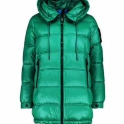 BETTY BARCLAY Steppjacke Mit Kapuze Tannengrün