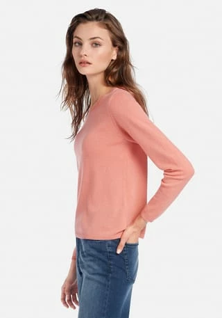 Peter Hahn Pullover Cashmere Lachs – Bild 5