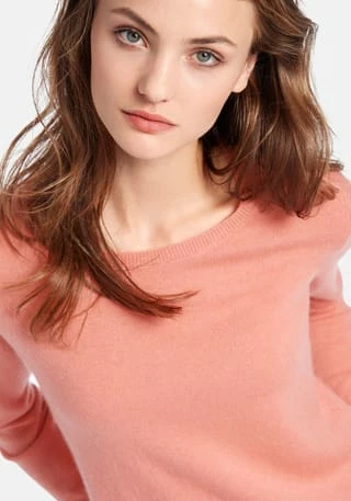 Peter Hahn Pullover Cashmere Lachs – Bild 6