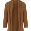 Peter Hahn Strickjacke Cotton Cognac