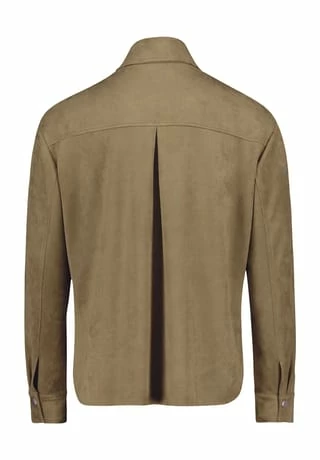 BETTY BARCLAY Blazerjacke, Wildleder-Optik, Druckknopfleiste, Zwei Fronttaschen, Für Damen 5498 ALOE – Bild 8