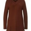 ANNA AURA Pullover New Wool Kastanie-melange