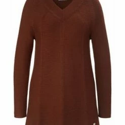 ANNA AURA Pullover New Wool Kastanie-melange