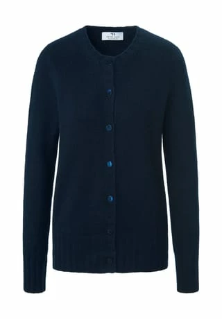 Peter Hahn Strickjacke Cashmere Marine
