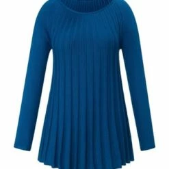EMILIA LAY Pullover Cotton Blau