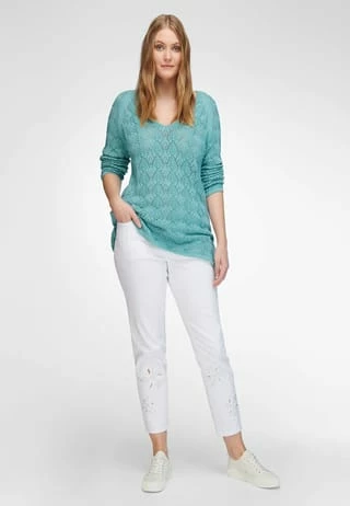 ANNA AURA Pullover Cotton Mint – Bild 3
