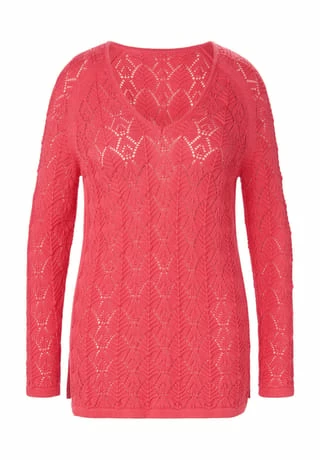 ANNA AURA Pullover Cotton Pink