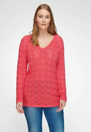 ANNA AURA Pullover Cotton Pink – Bild 2