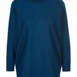 Peter Hahn 3/4 Arm-Pullover New Wool Petrol
