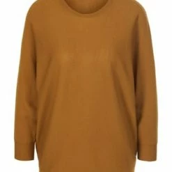 Peter Hahn 3/4 Arm-Pullover New Wool Ocker