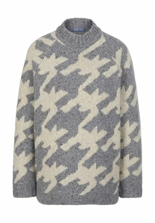 DAY.LIKE Pullover Wool Schiefer/ Stein/ Melange