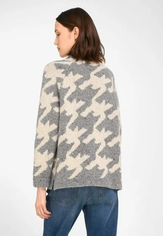 DAY.LIKE Pullover Wool Schiefer/ Stein/ Melange – Bild 4