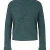 DENIM TOM TAILOR Pullover, Stehkragen, Für Damen 30358 GREEN DUST