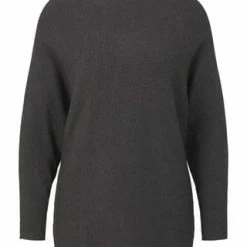 DENIM TOM TAILOR Pullover, U-Boot-Ausschnitt, Für Damen 10522 SHALE GREY