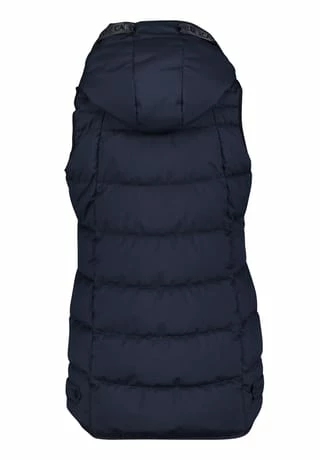 BETTY BARCLAY Steppweste Mit Kapuze Dunkelblau – Bild 2