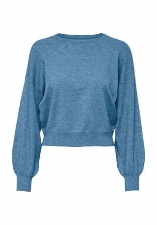 ONLY® Pullover, Rundhals,-Ausschnitt, Rippbündchen, Uni, Für Damen Allure