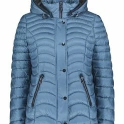 GIL BRET Steppjacke, Abnehmbare Kapuze, Stehkragen, Für Damen 8494 REAL TEAL