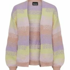 PIECES Cardigan, Colour-Blocking, Für Damen 221090001 ROSE CL