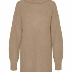 VERO MODA® Pullover, Rollkragen, Für Damen 192623 SILVER MIN