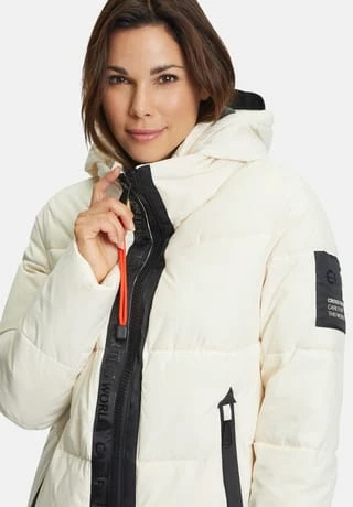 BETTY BARCLAY Steppjacke Mit Kapuze Cream – Bild 10