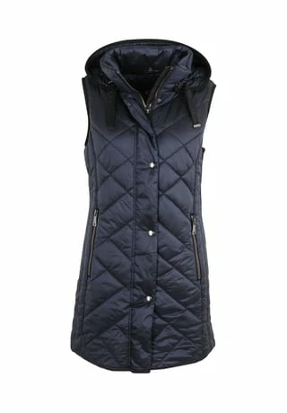 GIL BRET Steppweste Mit Abnehmbarer Kapuze India Ink