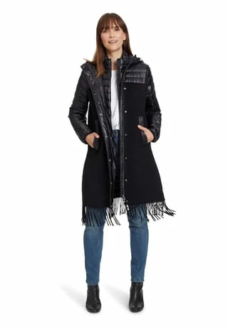 BETTY BARCLAY 3 In 1 Jacke Mit Kapuze Schwarz – Bild 5