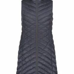 BETTY BARCLAY Steppweste, Lang, Uni, Für Damen 8345 DARK SKY