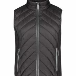 BETTY BARCLAY Steppweste Mit Stehkragen Schwarz