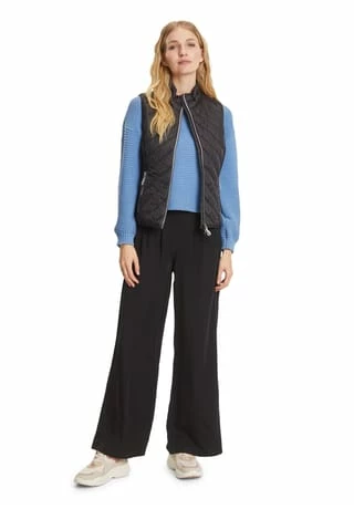 BETTY BARCLAY Steppweste Mit Stehkragen Schwarz – Bild 5