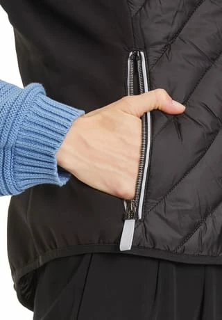 BETTY BARCLAY Steppweste Mit Stehkragen Schwarz – Bild 7