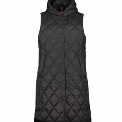 AMBER & JUNE 80716833 Weste P6, 9042 JET BLACK, 44 9042 JET BLACK