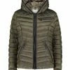 GIL BRET Steppjacke Mit Kapuze Dark Khaki