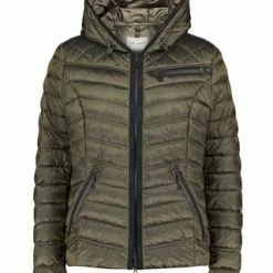 GIL BRET Steppjacke Mit Kapuze Dark Khaki