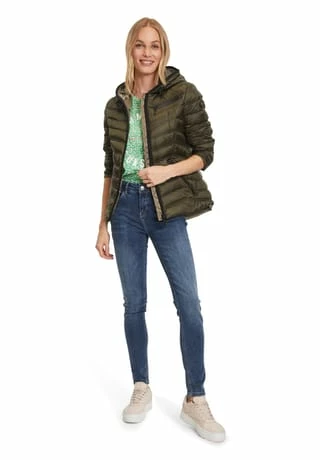 GIL BRET Steppjacke Mit Kapuze Dark Khaki – Bild 5