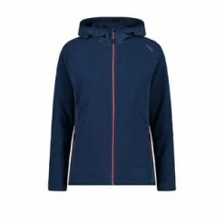 CMP Fleecejacke Jacket Fix Hood Dunkelblau