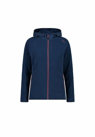 CMP Fleecejacke Jacket Fix Hood Dunkelblau