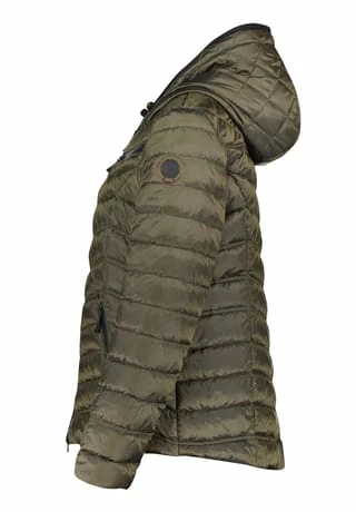 GIL BRET Steppjacke Mit Kapuze Dark Khaki – Bild 8