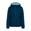 CMP Steppjacke WOMAN JACKET FIX HOOD Imprägnierung,Reißverschluss,Reißverschluss-Tasche Thinsulate™ Damen Blue Ink