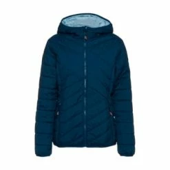 CMP Steppjacke WOMAN JACKET FIX HOOD Imprägnierung,Reißverschluss,Reißverschluss-Tasche Thinsulate™ Damen Blue Ink
